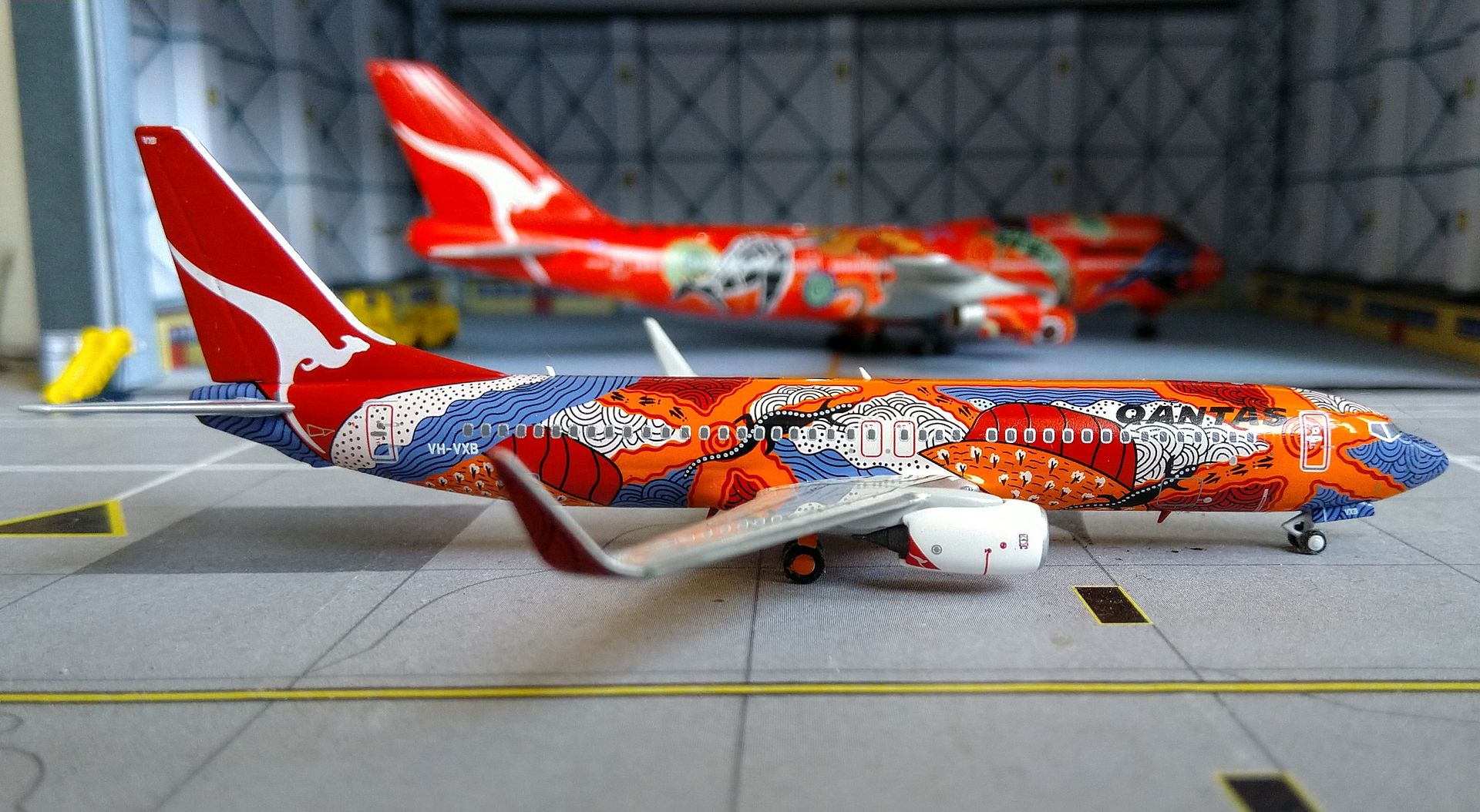 特別オファー Herpa and NG Qantas 737-800  航空機・ヘリコプター