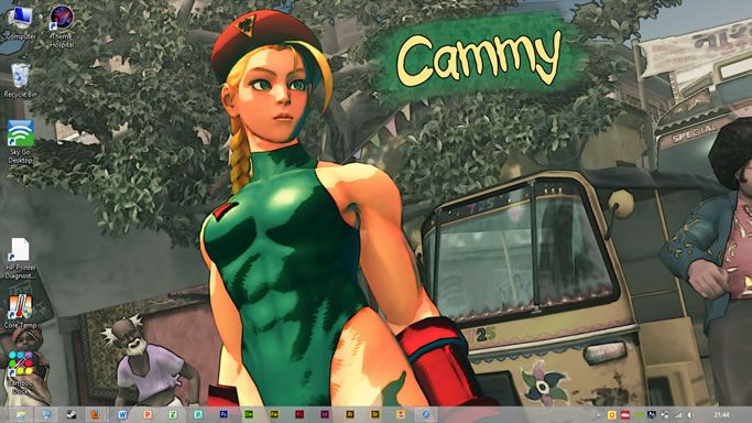 Background - Cammy/Street Fighter IV