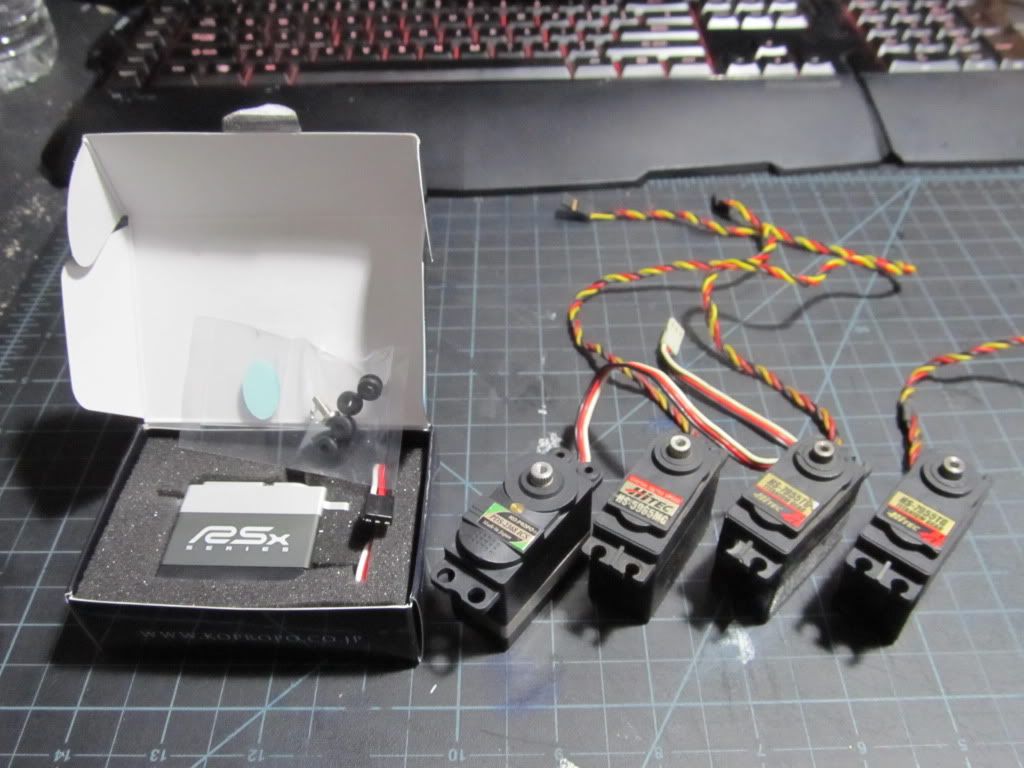 radio control vehicle servos