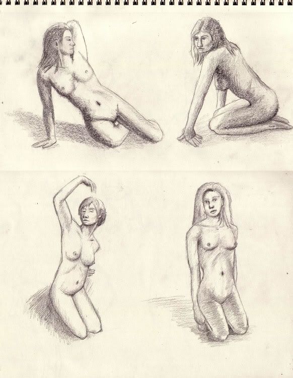 Njord's sketchbook; Getting the Cramps. Njord's sketchbook; Getting the Cramps.