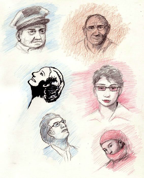 Njord's sketchbook; Getting the Cramps. Njord's sketchbook; Getting the Cramps.