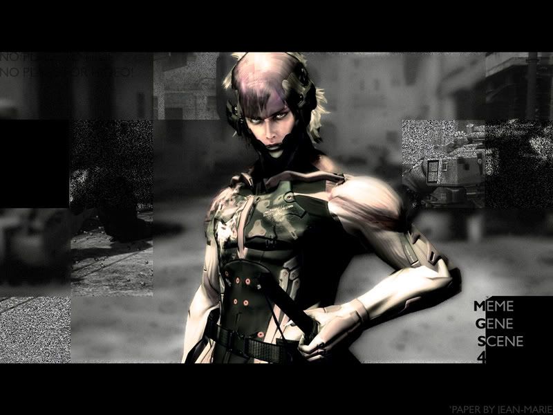 raiden wallpaper. MGS4 Raiden Wallpaper