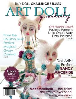 Art Doll Quarterly,Somerset,CC's Whimsies,Bluebird,Whimsy