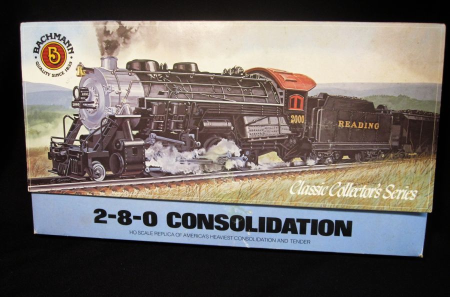 Bachmann Consolidation 2 8 0 Smoke Amp Light Santa FE HO Scale Tender 