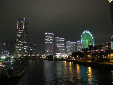 Yokohama by night