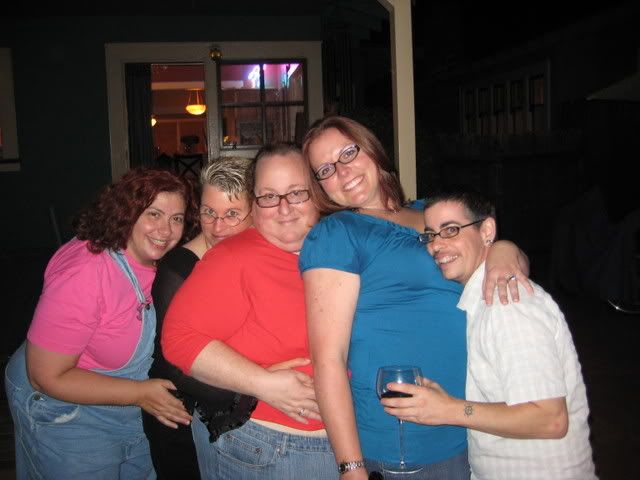 Me, Monica, Sharrin, Karri and cru