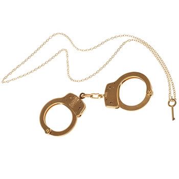 PL5021 350x350 Gold Handcuffs