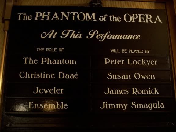 Phantom of the Opera 8-23 Review w/ Understudies