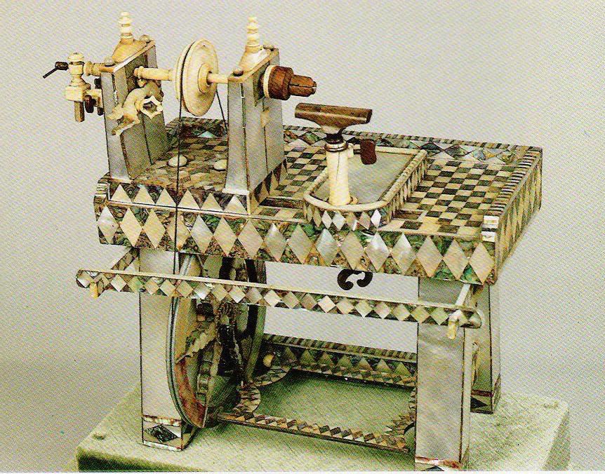 Some French lathes made of Ivory