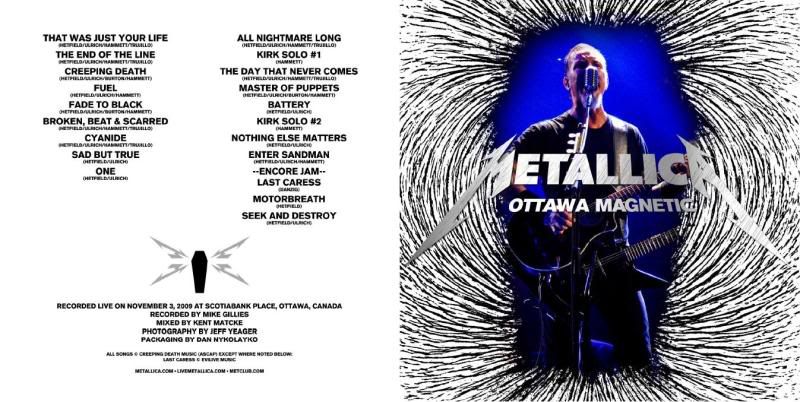 Metallica   Ottawa Magnetic   Novembre 03 2009 ( Net) preview 0