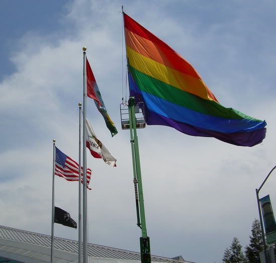san francisco castro district photo: Flags middle91_2.jpg