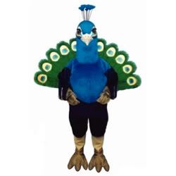 Peacock Mascot