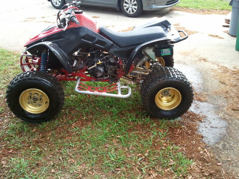 Factory Gold Wheels Honda TRX250R Forums