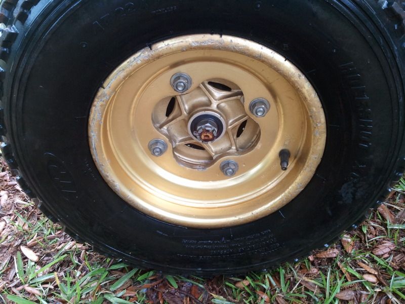 Factory Gold Wheels Honda TRX250R Forums