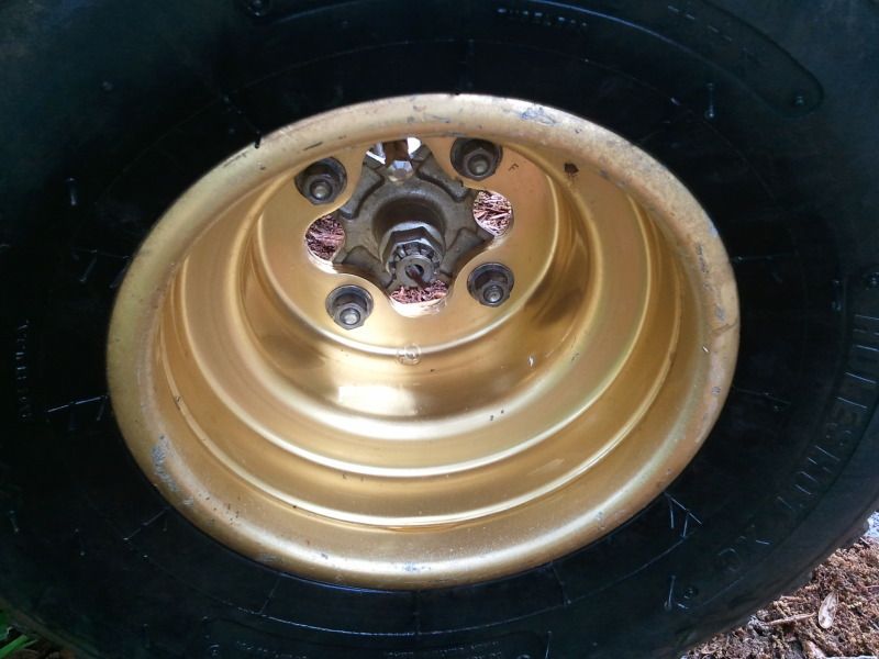 Factory Gold Wheels Honda TRX250R Forums