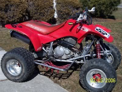 1999 Honda 400ex plastics #6