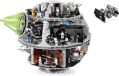 big bang theory death star lego