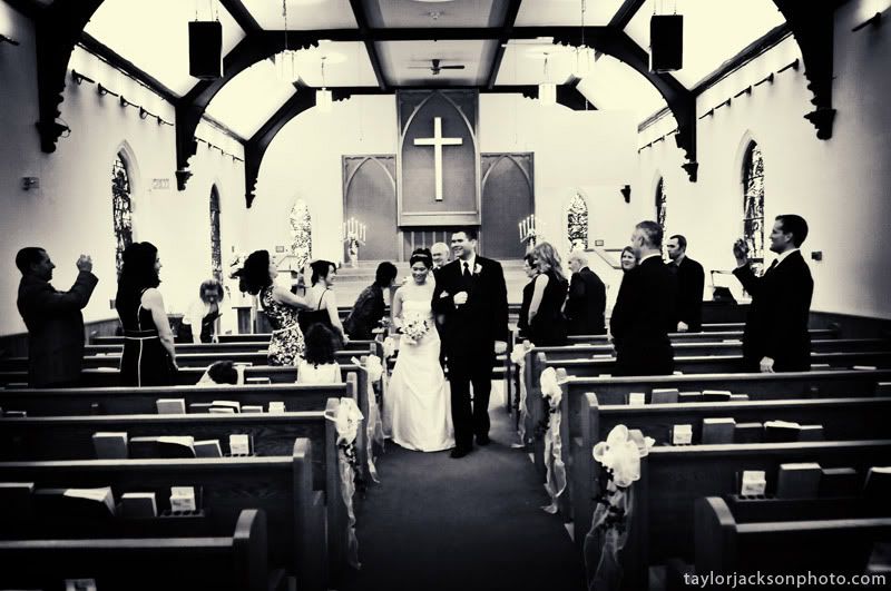 Wedding photographs - Central United Church Unionville Ontario