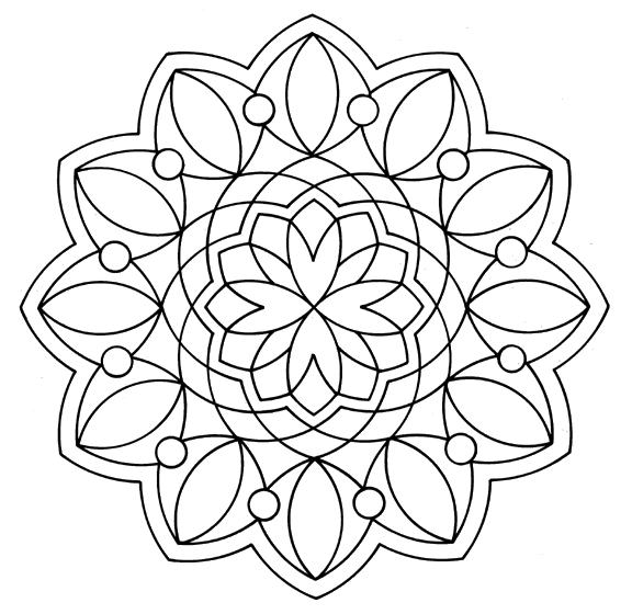 coloring mandala %2522photobucket%2522 Pictures, Images and Photos