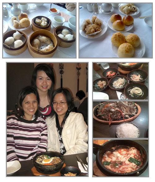 Yum Cha and Korean Food in City with Cynthia and Eileen