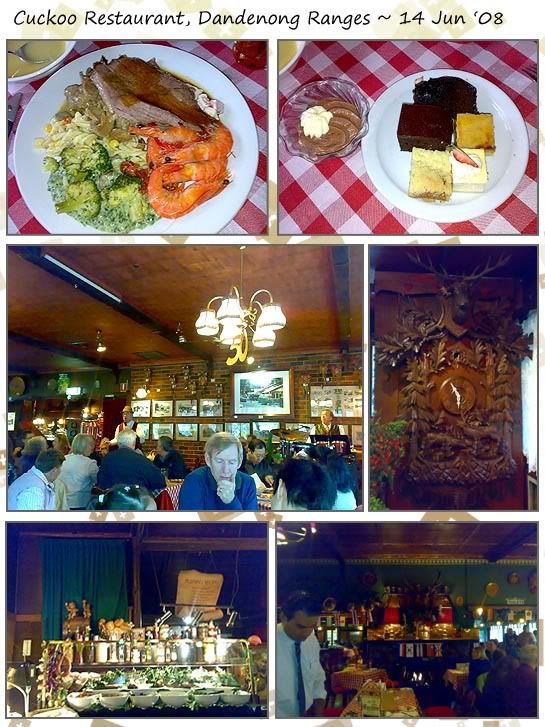 Cuckoo Restaurant - Dandenong Ranges