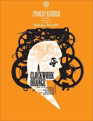 a clockwork orange minimalist poster