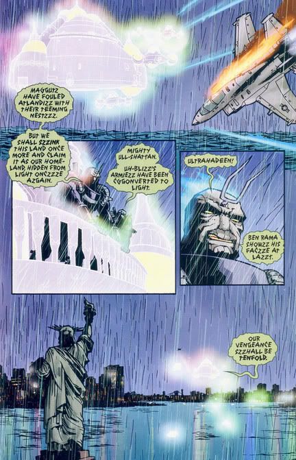 Panic on the streets of Atlantis!