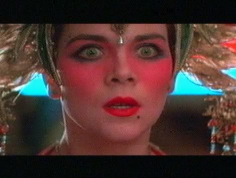 kim cattrall big trouble in little china. Then a Kim Cattrall look alike from Big Trouble in Little China comes in.
