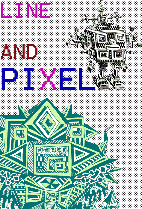 line and pixel