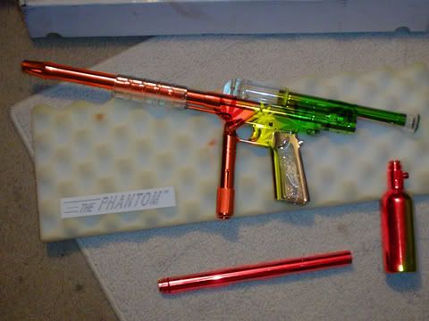 Rasta Paintball Gun