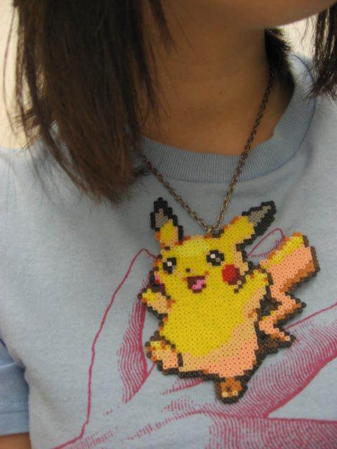 hama beads pikachu