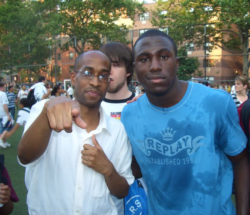 Jozy Altidore and myself