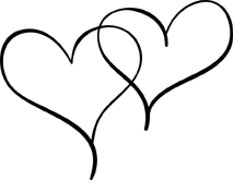 hearts linked together