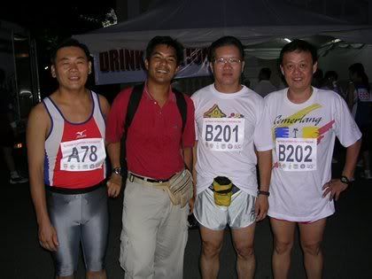 With Thean Seng.. the only wakil from SP Runners. ApekPG@Chin and his buddy Tan