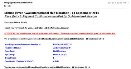 Mizuno River Kwai International Half Marathon 2014