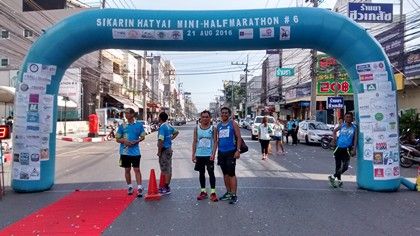 Sikarin Hatyai Mini-Half Marathon 2016
