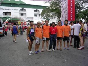 With SPRunners at finish line