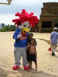Alauddin + his cousin with Chikedee