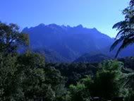 Mount Kinabalu from Kinabalu Park