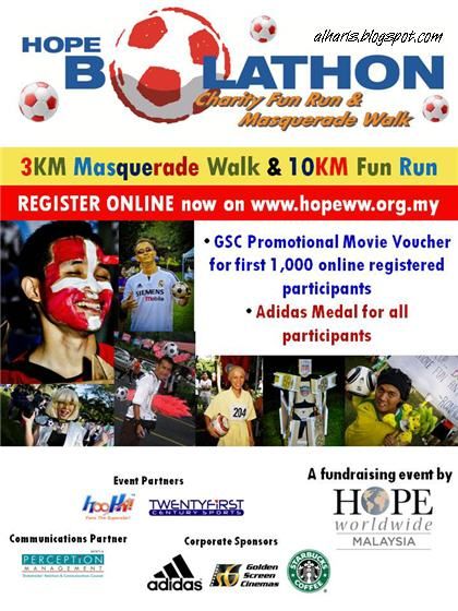 The 3rd BOLATHON Charity Fun Run & Masquerade Walk