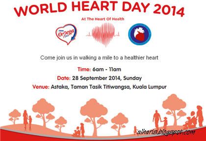World Heart Day Walk-A-Mile 2014  