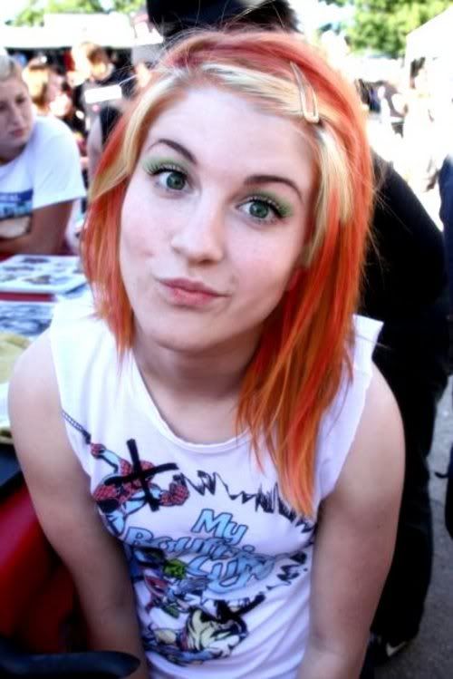 hayley williams hairstyle how to. hayley williams hair decode.