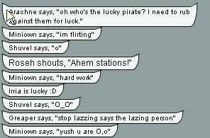Who’s the lucky pirate? Irria is.