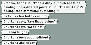 Chunkoha steels other pirate’s drinks.