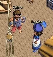 Cyflow and Rami on Navy ship
