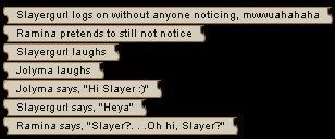 Slayer goes unoticed