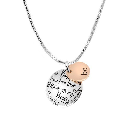 be compassionate necklace; gift for cancer patient