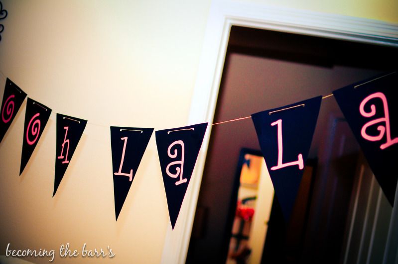 ooh la la lingerie shower banner