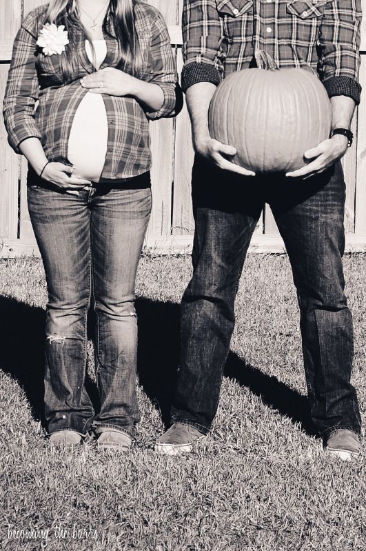 fall maternity couple photo ideas