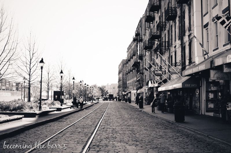 savannah river street professional photograph